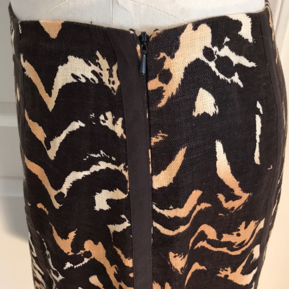 Worth / Linen Leopard Skirt / Host Pick - Picture 2 of 7